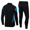 Deutschland Quarter Zip Sweatshirts Anzüge Suit 2023-24 Schwarze Für Herren